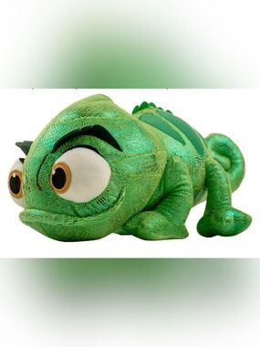 Pascal Disney Green Plush Chameleon Habitat Toy